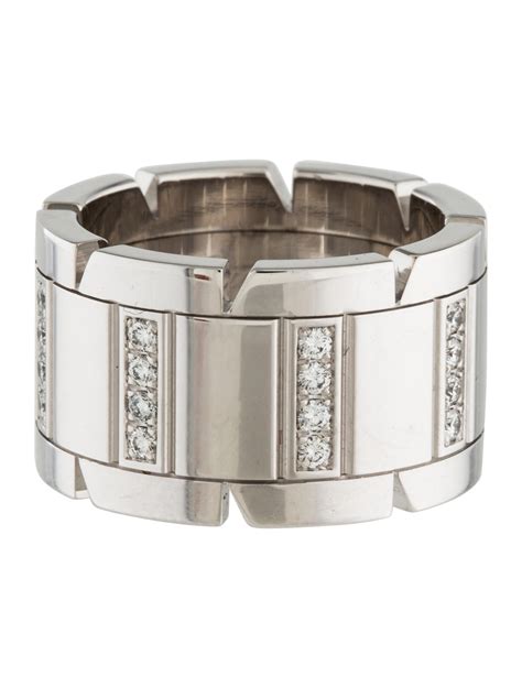 cartier tank francaise diamond ring